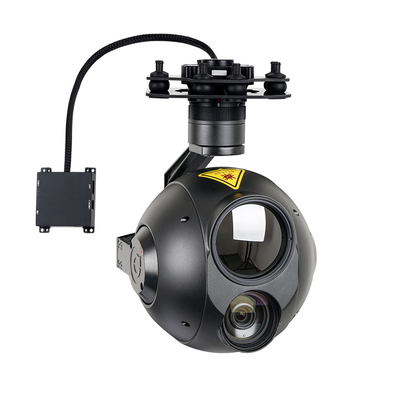 2.13MP Gimbal Drone Camera Q30TIR-50 Con 30x EO + IR Dual-sensor Object Tracking