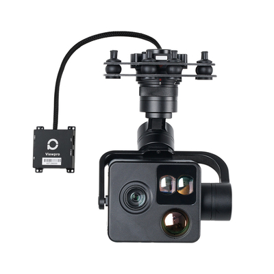 Dual Sensor LRF Drone Com Gimbal 2-Image Focusing Mirror 4.08MP