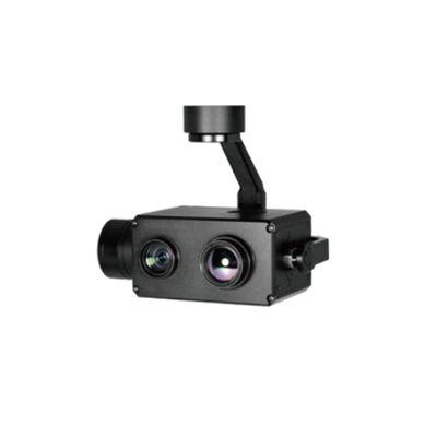 10x EO + IR Dual-Sensor Object Tracking Mini Gimbal Camera High Resolution