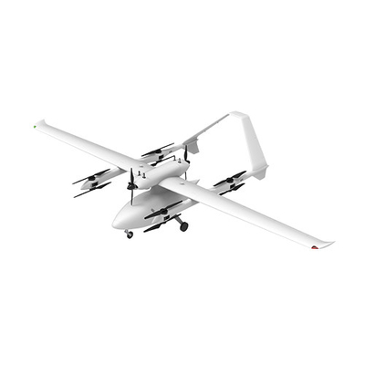 White Stork Vertical Takeoff And Landing VTOL Fixed Wing Drone Airframe + Propulsion System