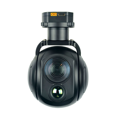 High Performance Dual Sensor Gimbal 30X Optical Zoom+19mm 640*512 Thermal IP Output